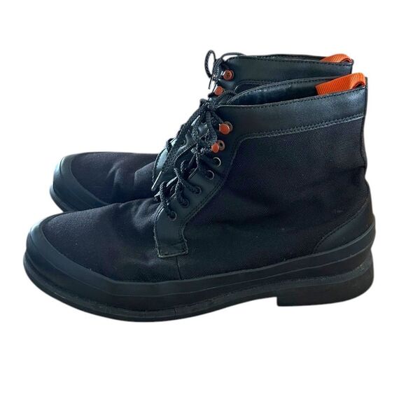 SWIMS Mens Black Non-Slip Water Resistant George Round Toe Chukka Boots 6 - Picture 2 of 8